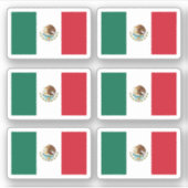 Sticker Drapeau mexicain (Devant)