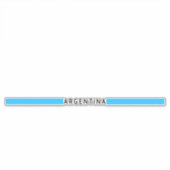 Sticker Drapeau minimaliste argentin (Devant)