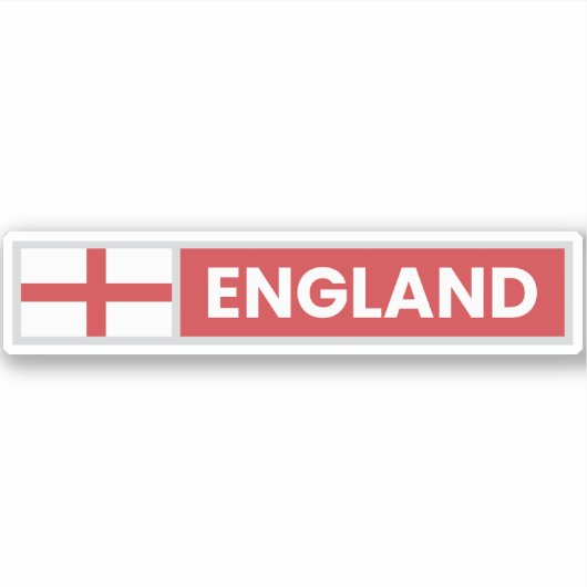 Sticker Drapeau national d'Angleterre (Devant)