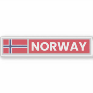 Sticker Drapeau national de Norvège