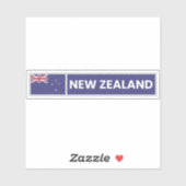 Sticker Drapeau national de Nouvelle-Zélande (Feuille)