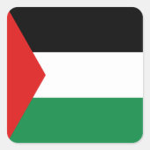 Sticker Drapeau Palestine (Devant)