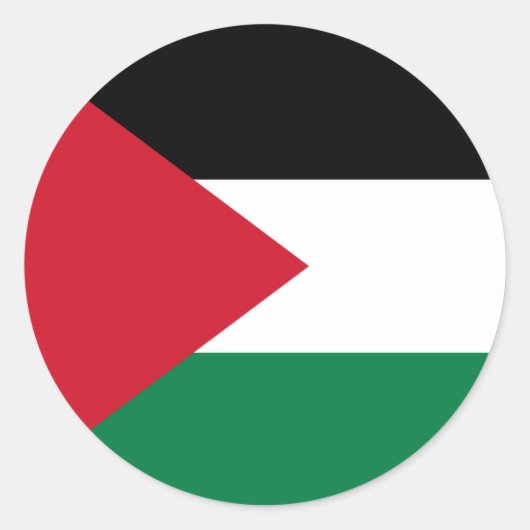 Sticker Drapeau Palestine (Devant)
