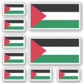 Sticker Drapeau palestinien #pack2 | (a été abattue) ‎ (a  (Devant)