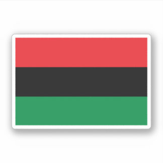 Sticker Drapeau panafricain