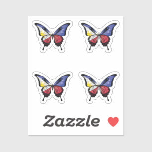 Sticker Drapeau papillon des Philippines