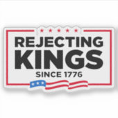 Sticker Drapeau Patriotique USA depuis 1776 (Devant)