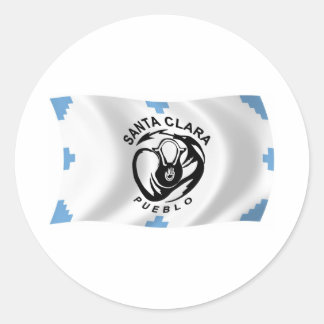 Sticker Drapeau père Noël Pueblo