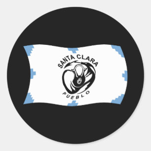Sticker Drapeau père Noël Pueblo