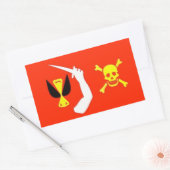 Sticker Drapeau Pirate de Christopher Moody (Enveloppe)