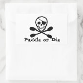 Sticker Drapeau Pirate Kayak (Sac)