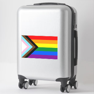 Sticker Drapeau Progress Pride LGBTQ+