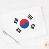 Sticker Drapeau Sud-Coréen (Enveloppe)
