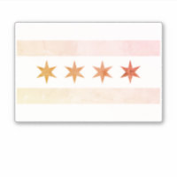 Drapeau Sunrise de Chicago