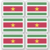 Sticker Drapeau surinamais (Devant)