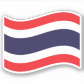 Sticker Drapeau thaïlandais (Devant)