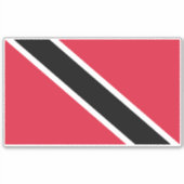 Sticker Drapeau Trinité-et-Tobago (Devant)