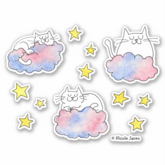 Sticker Dream Cats (Devant)