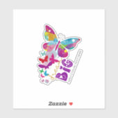 Sticker Dream GROG Butterflies volant vers le haut Personn (Feuille)
