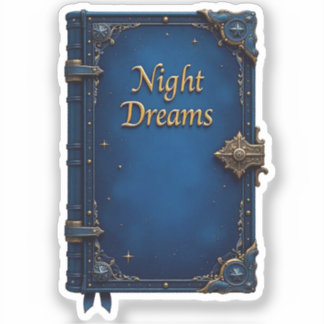 Sticker Dream Journal for Night Adventures