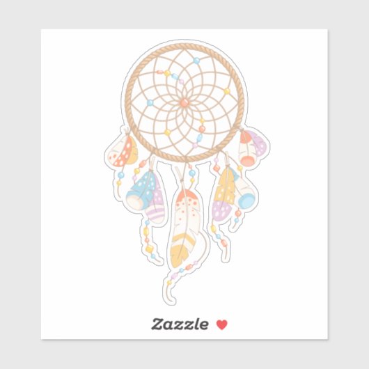 Sticker Dreamcatcher (Feuille)