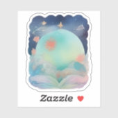 Sticker Dreamscape Open Book Universe (Feuille)