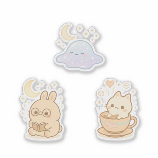Sticker Dreamy Kawaii (Devant)