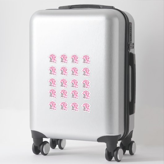 Sticker Dress de nuit (Sur valise)
