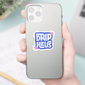 Sticker Drip Haus – Logo Retro Ludique (Téléphone)