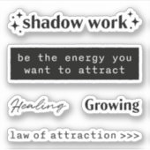 Sticker Droit des citations d'attraction (Devant)