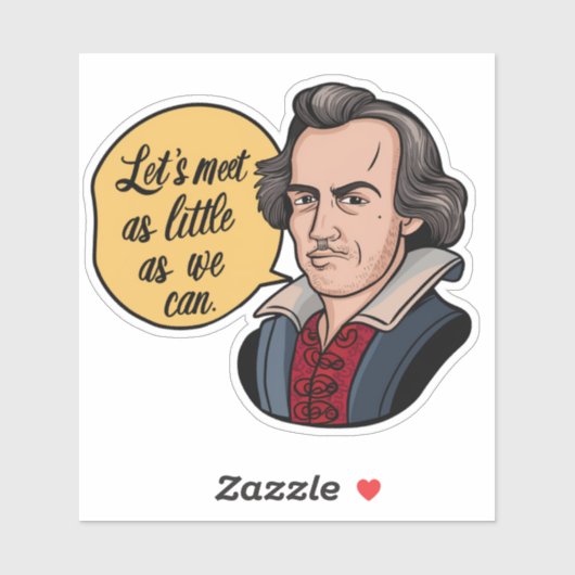 Sticker Drôle Citation colorée Insulte Humour (Feuille)