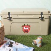 Sticker Drôle Diable Cochon (Glacière)