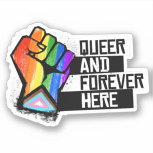 Sticker Drôle et ici pour toujours
