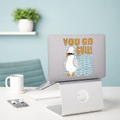 Sticker Drôle Moustache Moustache Moustache Moustache, tu  (Ordinateur portable sur le bureau)