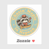Sticker Drôle Nepean Cadeau pour les amateurs d'érable (Feuille)