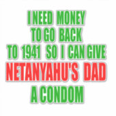 Sticker Drôle voiture Tailgater Typographie moderne Stic (Devant)