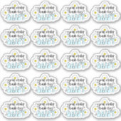 Sticker Drôle Votre Commande Fabriqué Mon Jour Faisy Pun B (Devant)