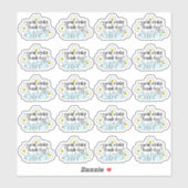 Sticker Drôle Votre Commande Fabriqué Mon Jour Faisy Pun B (Feuille)