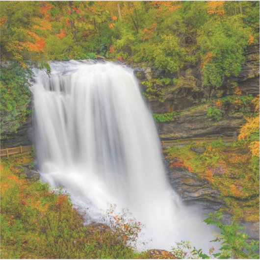 Sticker Dry Falls Caroline du Nord (Devant)