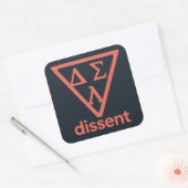 Sticker DSL de dissidence dégradante (Enveloppe)
