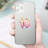 Sticker du 10e anniversaire (Téléphone)