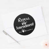 Sticker du 18e amendement (Enveloppe)