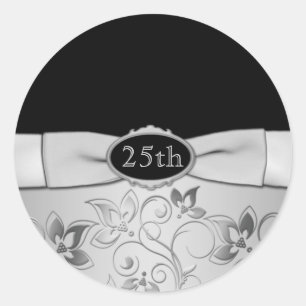 Sticker du 25e anniversaire du Mariage