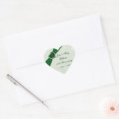 Sticker du 55e anniversaire du Mariage Damask (Enveloppe)
