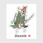 Sticker du capitaine Fudge (Feuille)
