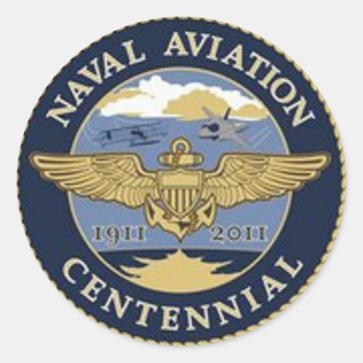 Sticker du centenaire de l'aviation navale (Devant)