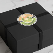 Sticker du cercle du parc Detroit EST. 1701