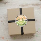 Sticker du cercle du parc Detroit EST. 1701