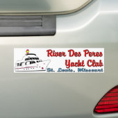Sticker du club nautique River Des Peres (En voiture)