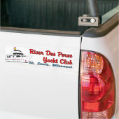 Sticker du club nautique River Des Peres (Sur camion)